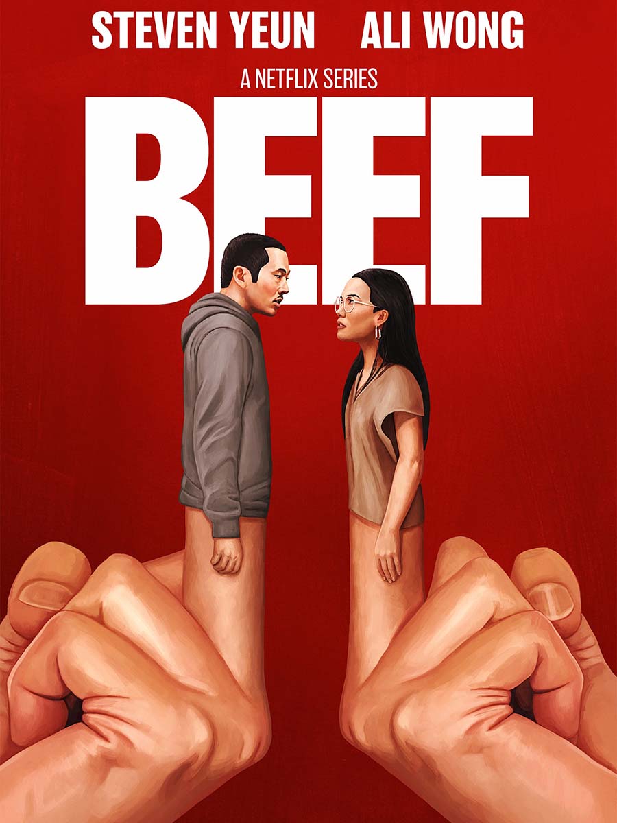 Poster for Beef by Netflix.