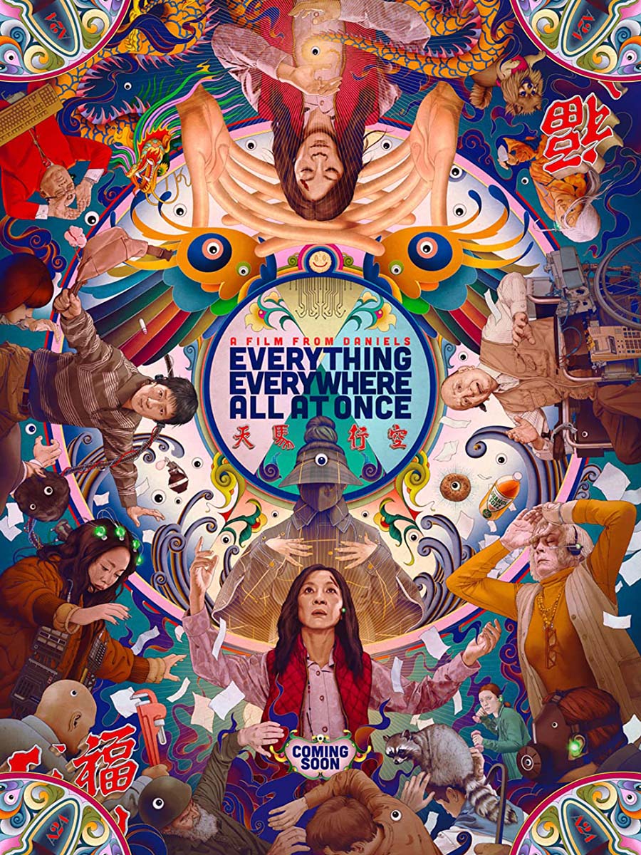 Poster for Everything Everywhere All at Once.